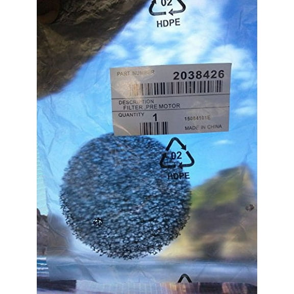 BISSELL PRE FILTER MODEL 4122 ZING CANISTER # 2038426