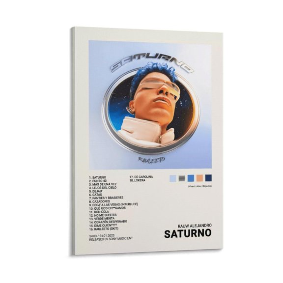 Rauw Alejandro Posters & Prints on Canvas Wall Art Poster for Room Decor