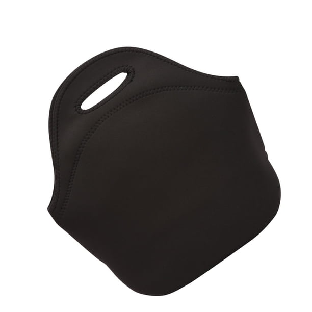 Eigraketly Bolsa de almuerzo de amplia aplicación: adecuada para picnics, trabajo y escuela, bolsa de almuerzo para mujeres, bolsa de almuerzo Kits de desorden para acampar negro