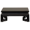 thumbnail image 2 of Rosewood Carved Square Stand - 7 in., 2 of 2