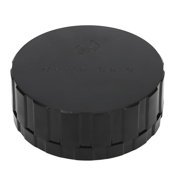 Dental Veneer Box,Denture Veneer Processing Box Round Dental Veneer Box Black Dental Veneer Box Stylish and Modern