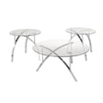 thumbnail image 1 of Malcolm 3- Piece Coffee Table, Rose Gold, 1 of 1
