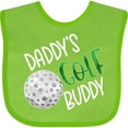 thumbnail image 3 of Inktastic Daddy's Golf Buddy with Golf Ball Boys or Girls Baby Bib, 3 of 4
