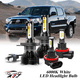 thumbnail image 1 of Juego Combinado de Bombillas LED Toyota Tacoma 2012 2013 2014 2015 para Luz Alta/Baja + Antiniebla, Kit de 4 Unidades: 2x 9003/H4 para Faros Principales + 2x H11/H8/H16 para Faros Antiniebla, 1 of 11
