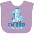 thumbnail image 3 of Inktastic I'm One (football) Boys or Girls Baby Bib, 3 of 4