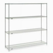 Nexel Chrome Wire Shelving