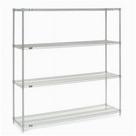 Nexel Chrome Wire Shelving