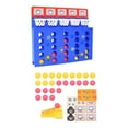 thumbnail image 2 of Yinanstore Bouncing Ball Game Board Game Coordination Interactive Table Game Tabletop Basketball Game Toy for Travel Picnic Adults Teens, 2 of 8