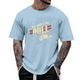 thumbnail image 5 of Independence Day T Shirts for Men 2026 Summer Casual Short Sleeve Crewneck Us Flag Tractor Graphic Tees Farmers Tshirt, 5 of 5