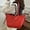 Red 6W3, variant on Women Fashion Tote Messenger Bag, Casual Texture Shoulder Bag, Versatile Crossbody Purse for Fall Winter Outfits