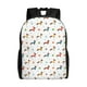 thumbnail image 1 of Fotbe winter Snowflake Dachshund Mochila de Viaje para Laptop, Mochila Ejecutiva Delgada y Resistente 15.6", 1 of 8