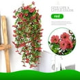 thumbnail image 3 of Simulated Orchid Wall Hanging Decorative Wall Ceiling Yugali Hanging Rattan Camellia Chlorophytum Comosum, 3 of 6