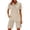 Beige, variant on Tanghaowl Short Sets for Women, Women Casual Summer Shorts Suit Two Piece Outfit With Comfortable Top And Stylish Bottoms Beige M