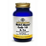 Solgar Nutri-Nano CoQ-10 3.1x Softgels, 50 Ct