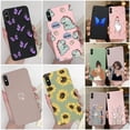 thumbnail image 2 of For Xiaomi Redmi 9 9C 9A Case Silicon Fashion Flower Girls Heart Cute Phone Cover Back Cases For Redmi 9 C Redmi 9 A Case Fundas, 2 of 5