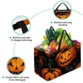 thumbnail image 3 of Pumpkin Large Capacity Reusable Foldable Oxford Cloth Grocery Bags for Storage Bins, Grocery Baskets, and Picnic Baskets, 3 of 7