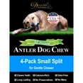 thumbnail image 4 of Deluxe Naturals 4-Pack Small Split Elk Antler Dog Chews, Naturally Shed A-Grade Elk Antler Treat for Toy and Small Dogs (Up to 15 lbs), 4 of 10