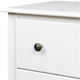 thumbnail image 3 of Wright Home Commode Transitionnelle en Bois 5 Tiroirs Blanc, 3 of 4