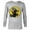 Athletic Heather, variant on Marvel Ant-Man and the Wasp: Quantumania Hope Helmet Side - Long Sleeve T-Shirt for Men - Customized-Athletic Heather