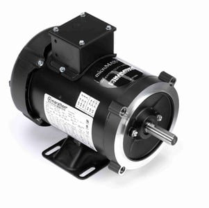 3/4 hp 1800 RPM 3-Phase 56C Frame TEFC (rigid base) 230/460V Marathon Motor # Y362