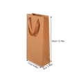 thumbnail image 2 of OULII 24 Pcs Sac à Bouteilles Kraft Papier Solide et Durable Réutilisable pour Stockage et Distribution de Boissons, 2 of 6