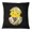 Black, variant on S4Sassy Decorative Easter Chicken Egg Print Black Pillow Case Square Cushion Cover Throw - Choose Size