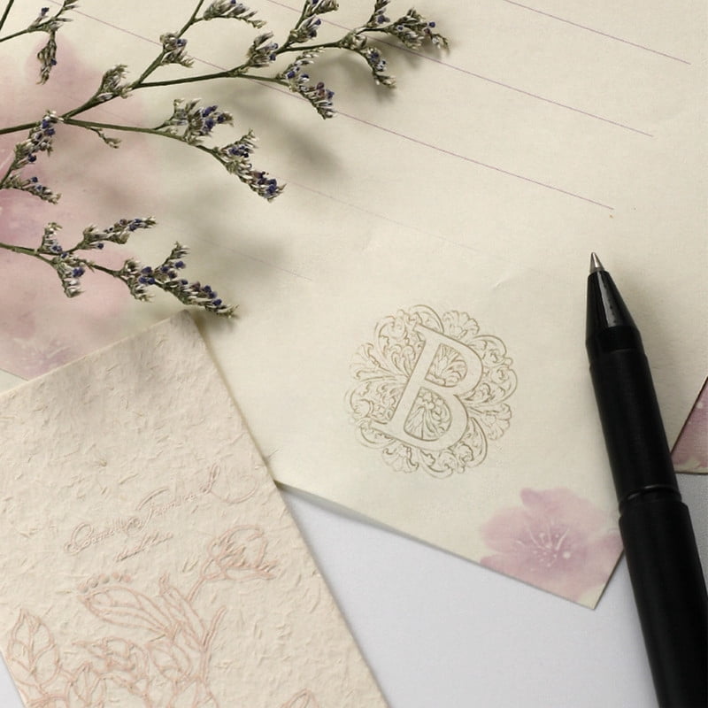 Baroque Style Personalized Book Embosser Stamp – Custom Embosser for Books, Library Stamp, From the Library Of, Book Accessories, Teacher Stamp, Gifts for Book Lovers, Bookish Embossing Stamp