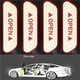 thumbnail image 5 of Kenally 4 Uds. Pegatina reflectante para puerta de coche, cinta de advertencia, pegatinas para coche, tiras reflectantes, marca de seguridad con estilo Automoción decorativa y accesorios Kenally VI006716-00, 5 of 6
