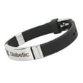 thumbnail image 4 of Pulsera de identificación de alerta, pulsera de alerta médica para diabetes, joyería de concienciación de emergencia, pulsera para diabéticos, uso conveniente, 4 of 8