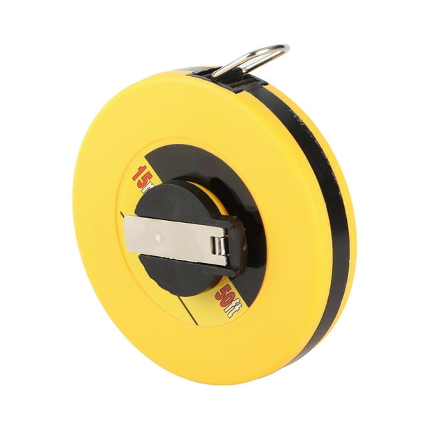 Cinta Métrica De Fibra De Vidrio, Cinta Métrica Profesional, Resistente Y Compacta De 30 M, Adecuada Para Topografía De Carreteras, Ferrocarriles, Electricidad Y Construcción,