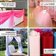Efavormart 6" x 300 feet Wedding Tulle Roll For Party Decorations