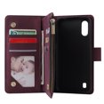 thumbnail image 2 of Case for Samsung Galaxy A01 Leather Magnetic Handbag Zipper Pocket Cover Wrist Strap, 2 of 5