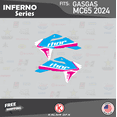 thumbnail image 2 of Kalair GFX Graphics Kit for Gasgas 2-STROKE MC65 (2024) Inferno Series, 2 of 5