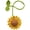 Style 1, variant on vlrwzc Handmade Crochet Sunflower Car Rearview Mirror Decoration Car Mirror Hanging Accessories Cute Knitted Interior Decor for Car