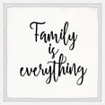 thumbnail image 2 of Family Framed Canvas Wall Art - Vintage Vogue Print - Large Modern Home Decor - 32x32 Inch, 2 of 6