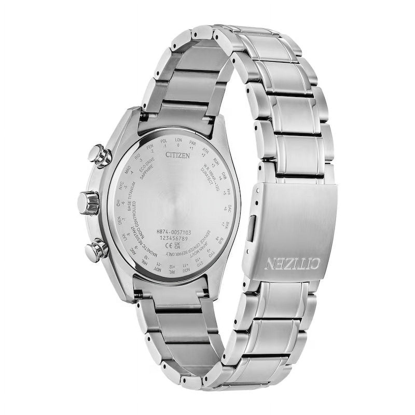 Citizen Tsuki Yomi A-T Moonphase Blue Eco-Drive Men's Watch BY1010