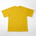 thumbnail image 4 of Boys T Shirts Toddler Kids Boys Summer Solid Short Sleeve Casual T Shirt Gentleman Tops Holiday Shirts Summer Tops Yellow 13 Years-14 Years, 4 of 6