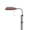 thumbnail image 2 of Benjara BM225082 Metal Rectangular Floor Lamp with Adjustable Pole, Bronze, 2 of 5