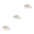 thumbnail image 1 of Youkk Fan-shaped For Vertical Space Utilization No Drilling Required Easy To Install Cream Cream 3Set, 1 of 6