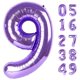 thumbnail image 1 of Globo Número 9 Morado Upgesy 102 cm Decoración para Fiesta, 1 of 6