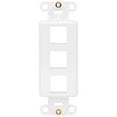 thumbnail image 3 of Eaton N042D-003V-WH EATON TRIPP LITE SERIES CENTER PLATE INSERT, DECORA STYLE - VERTICAL, 3 PORTS, T, 3 of 6