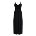 thumbnail image 4 of No Boundaries Mix Media Maxi Dress, Women's Sizes XXS-XXL, 4 of 4