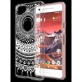 thumbnail image 2 of Pixel 2 Case, Rosebono Mandala Henna Pattern Designed Slim Shockproof Hard PC+TPU Bumper Protective Armor Defender Cover for Google Pixel 2 (Mandala Henna), 2 of 5