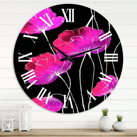 Designart 1 in Traditional Wall Clock
