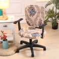 thumbnail image 4 of Polyester Beautiful And Fashionable Chair Cover Transform Office Chair Stretch Office Chair Cover High Elastic Office Chair Cover Snug Fit Guaranteed Stretch Office Chair Cover Computer Chair Cover P, 4 of 9