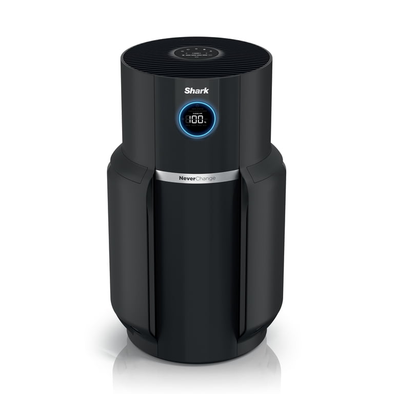 Shark NeverChange MAX Air Purifier, HEPA, 1200 sq ft, Black