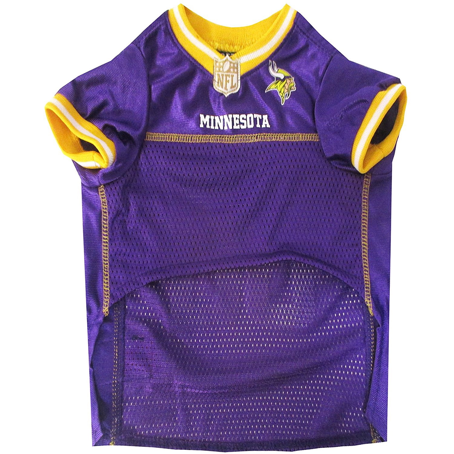 Pets First NFL Minnesota VikingsLicensed Mesh Jersey for Dogs and Cats - Extra Large
