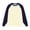 A-Dark Blue612, variant on Bibifish Mens T-Shirts Contrast Raglan Sleeve Crew Neck Long Sleeve Plain Basic Undershirt Tees