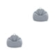 thumbnail image 1 of Cubierta de silla Puff sofá perezoso caballero gris 2Conjunto Yuarrent, 1 of 6