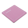 thumbnail image 4 of Outil d'Artisanat en Panneau de Tapis en PVC 8x8 cm - Rose, 4 of 7